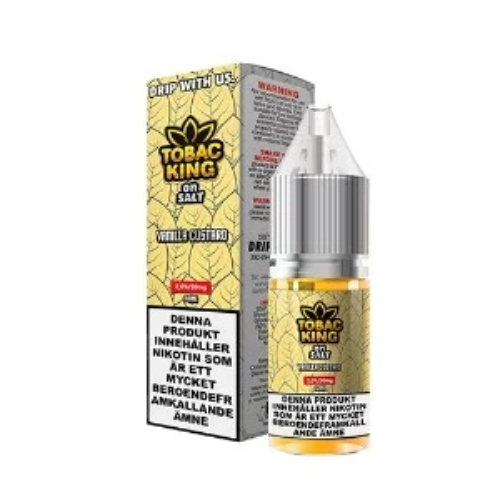 Tobac King Nic Salts Vanilla Custard