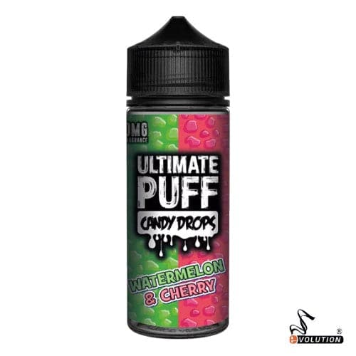 Ultimate Puff 100ml - Candy Drops-Watermelon & Cherry
