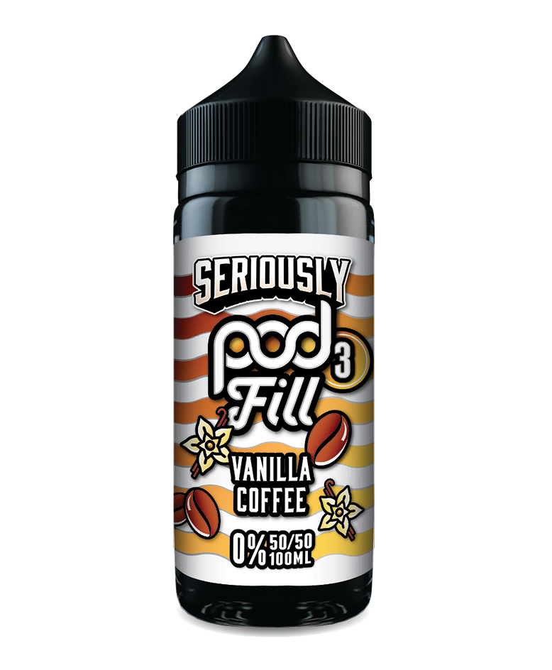 Seriously Pod Fill - Vanilla Coffee 120ml