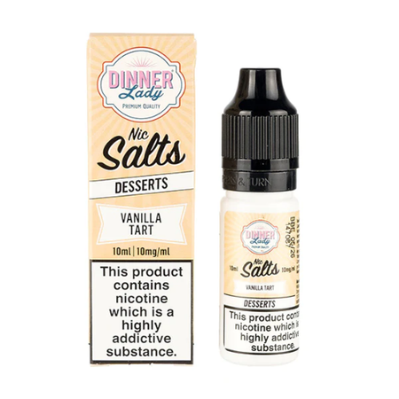 Dinner Lady Vanilla Tart 10ml Nic Salt