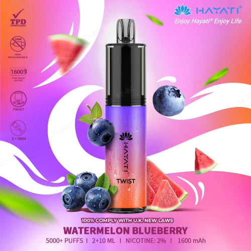Hayati Twist - Watermelon Blueberry Evolution Vapes