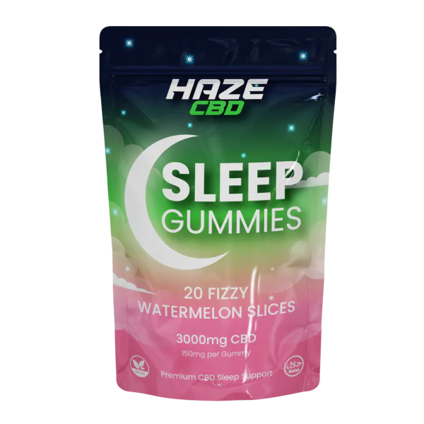 Haze CBD Sleep Gummies - Fizzy Watermelon Slices