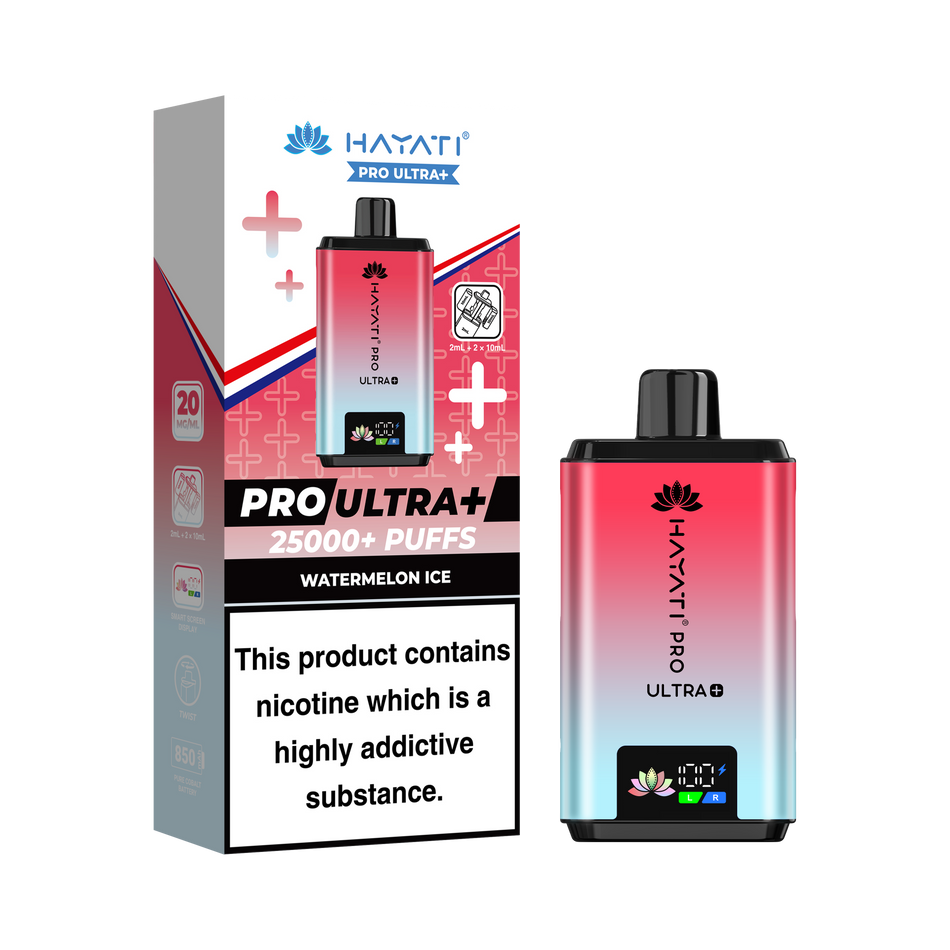 Hayati Pro Ultra Plus 25k - Watermelon Ice
