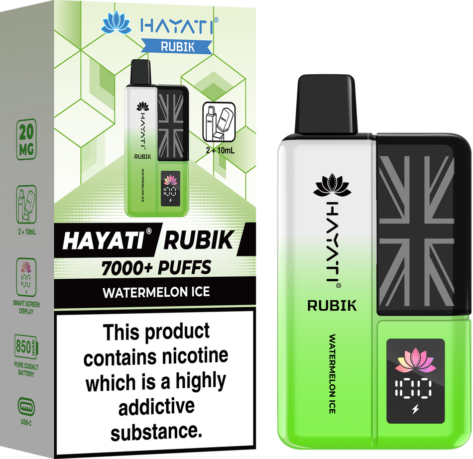 Hayati Rubix 7000 - Watermelon Ice