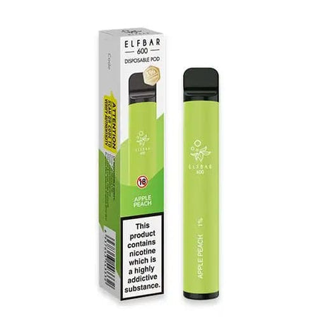 Elf Bar 600 Disposable Vape 10mg - Evolution Vapes