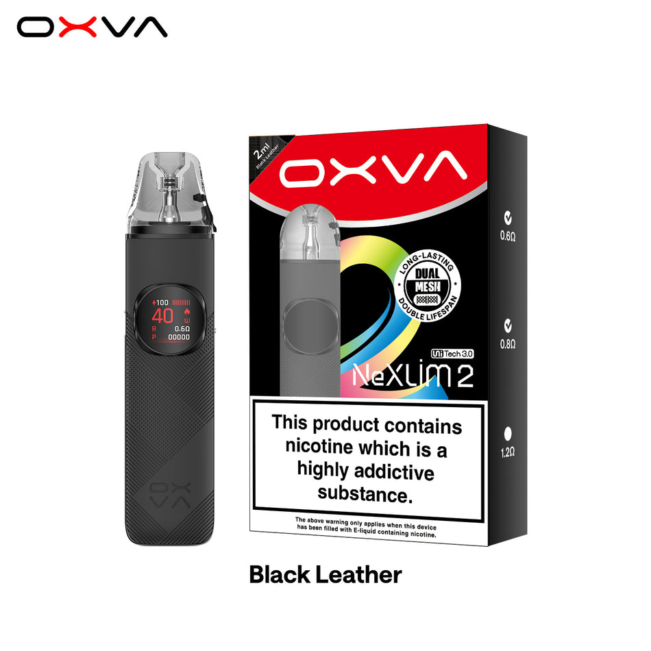 OXVA NeXLIM 2 Kit Black Leather