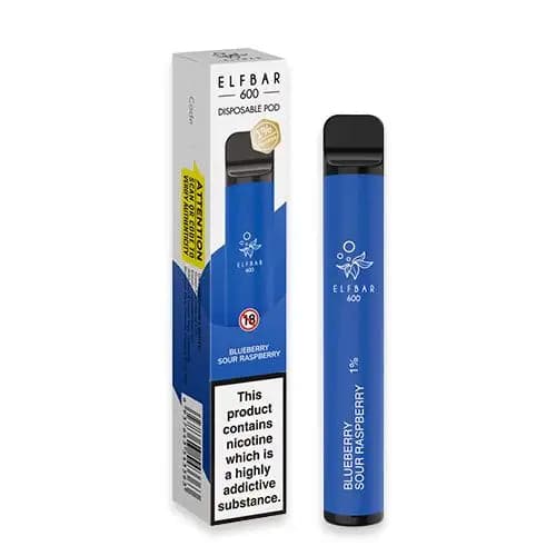 Elf Bar 600 Disposable Vape 10mg - Evolution Vapes