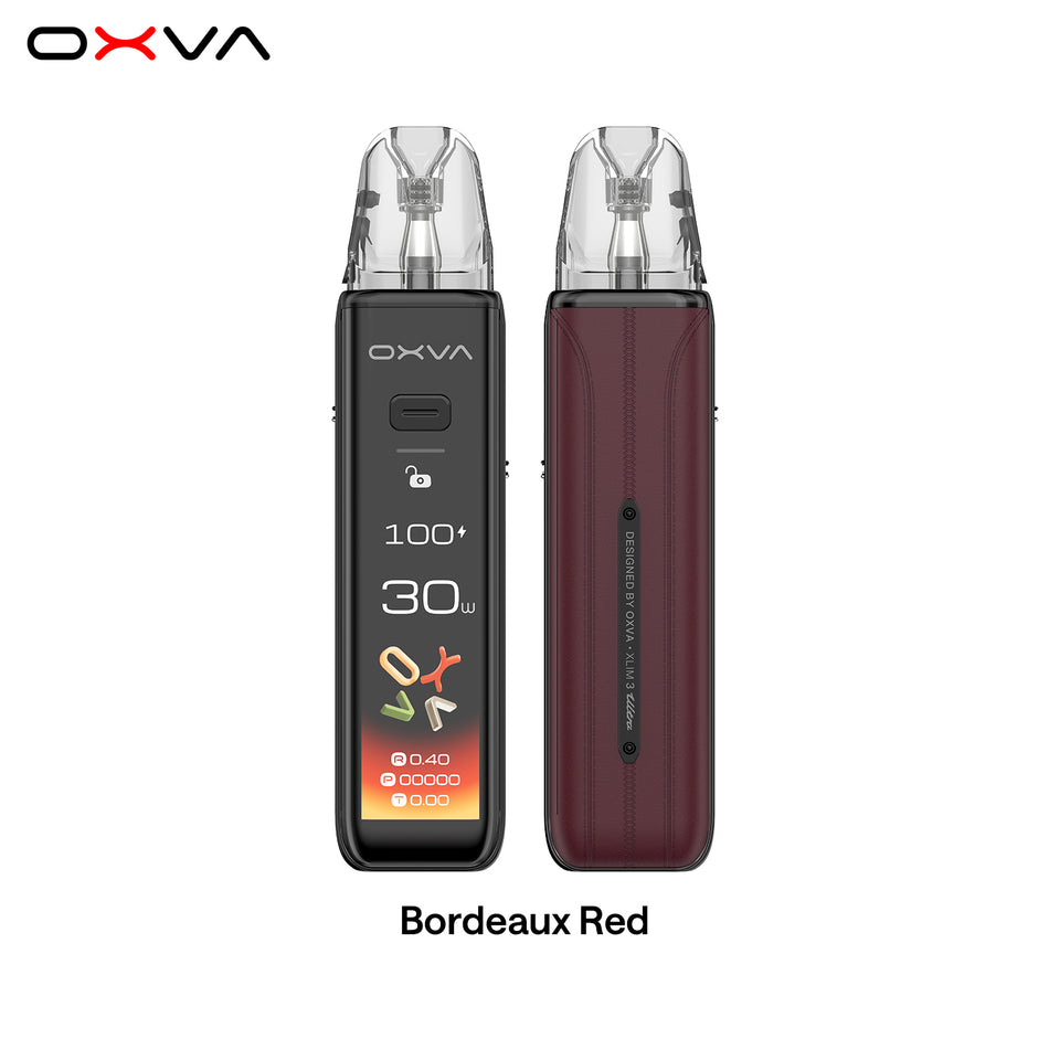 OXVA Xlim 3 Ultra Kit Bordeaux Red