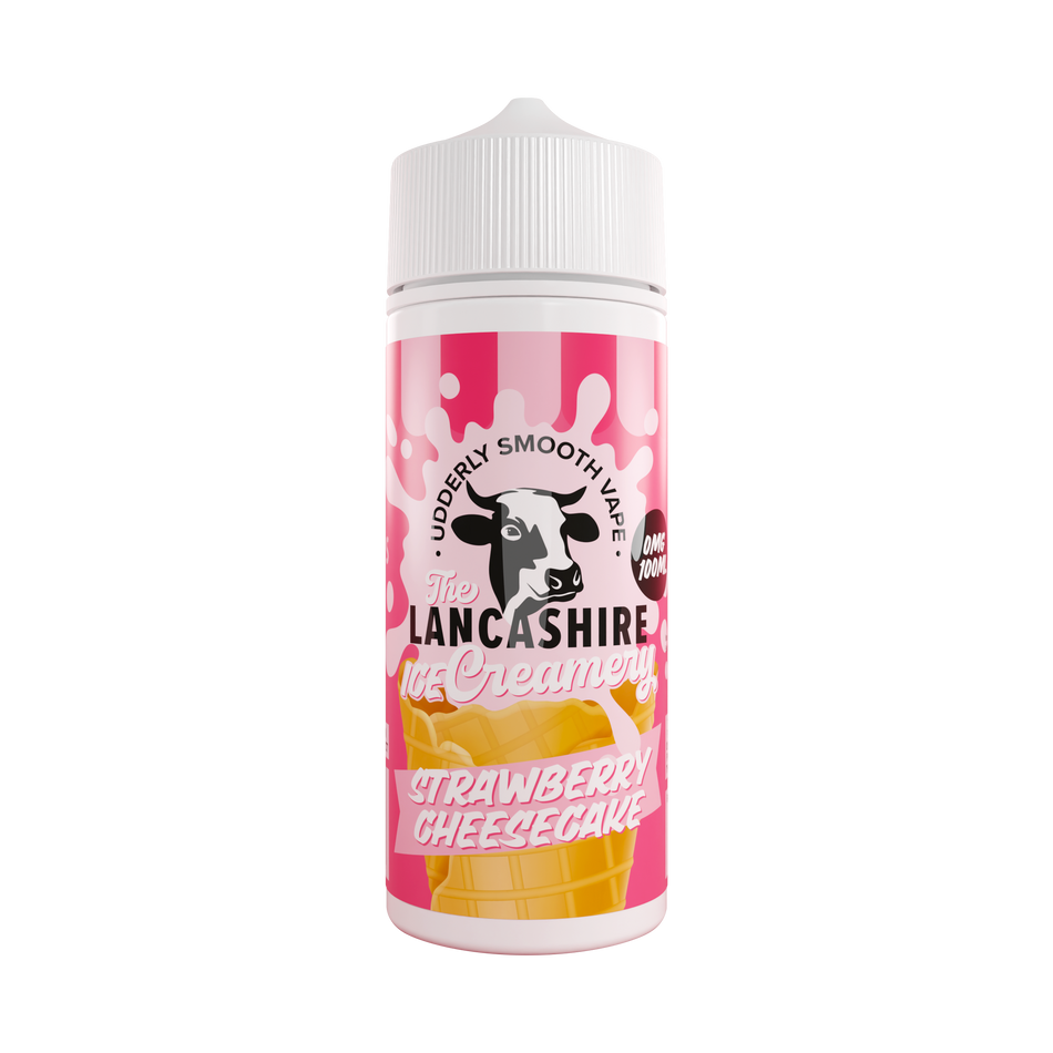 The Lancashire Creamery  Strawberry Cheesecake 100ml