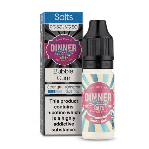 Dinner Lady Bubblegum 10ml Nic Salt