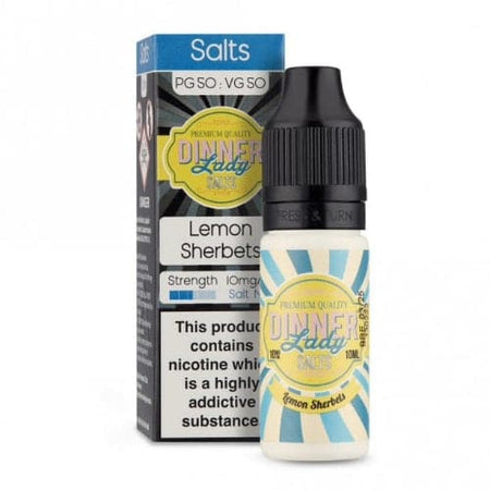 Dinner Lady Lemon Sherbet 10ml Nic Salt