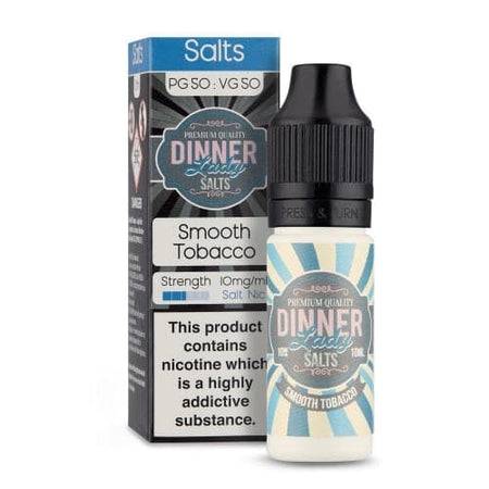 Dinner Lady Smooth Tobacco 10ml Nic Salt