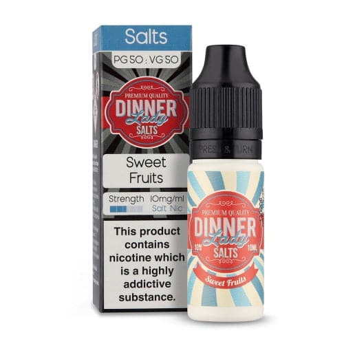 Dinner Lady Sweet Fruits 10ml Nic Salt