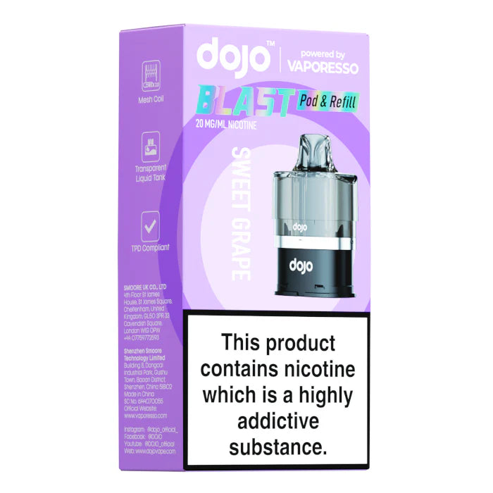 Dojo Blast 6000 Prefilled Pod - Sweet Grape