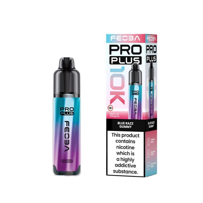 Feoba Pro Plus Kit 10,000 - Blue Razz Gummy