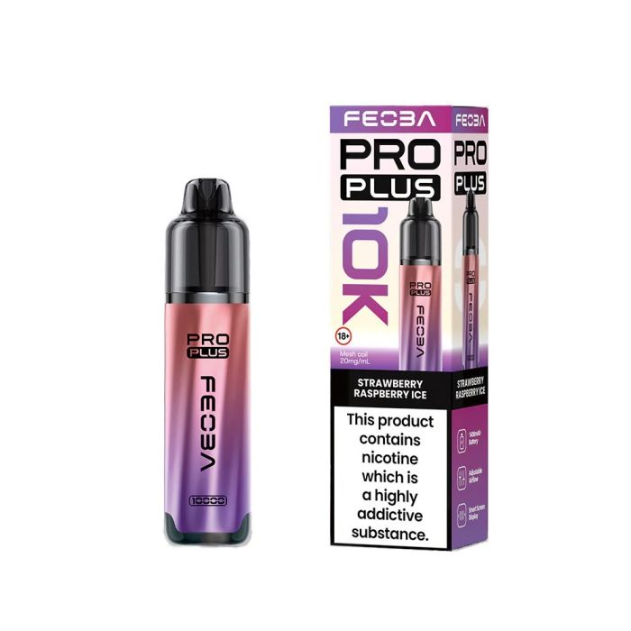 Feoba Pro Plus Kit 10,000 - Strawberry Raspberry Ice
