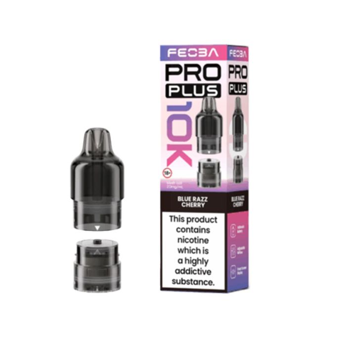 Feoba Pro Plus Pre-Filled Pod 10,000 - Blue Razz Cherry