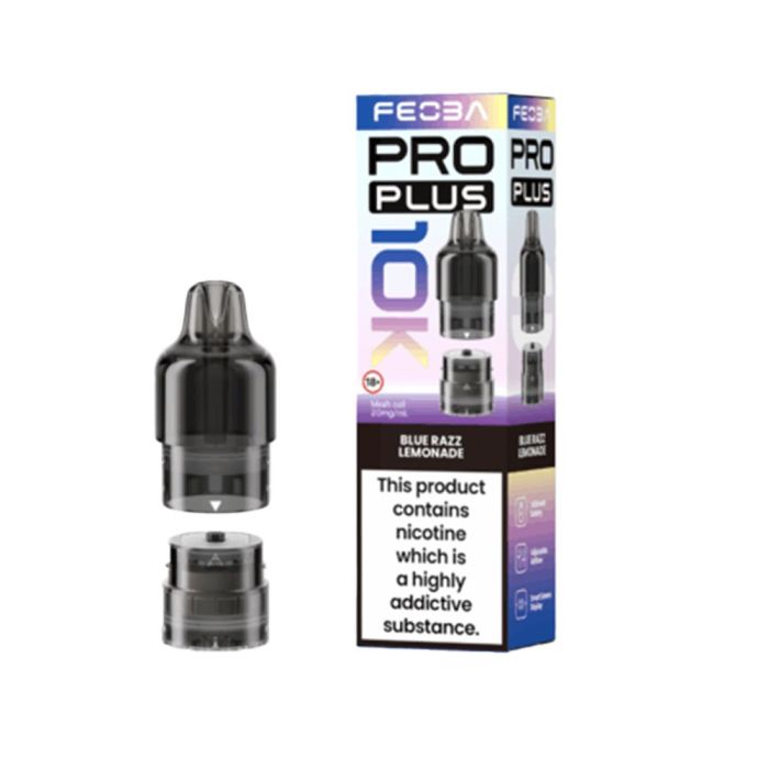 Feoba Pro Plus Pre-Filled Pod 10,000 - Blue Razz Lemonade