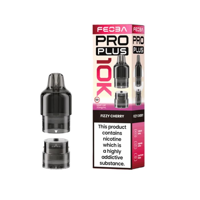Feoba Pro Plus Pre-Filled Pod 10,000 - Fizzy Cherry