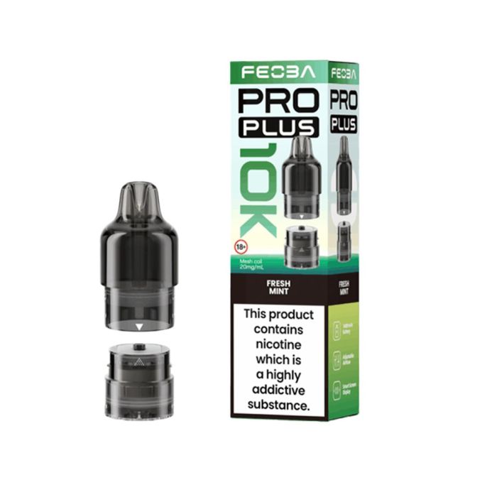 Feoba Pro Plus Pre-Filled Pod 10,000 - Fresh Mint