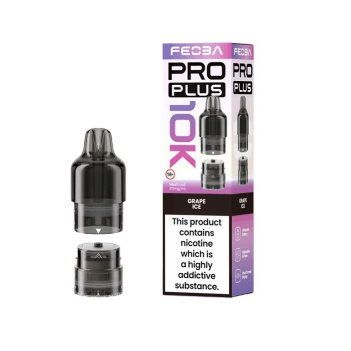 Feoba Pro Plus Pre-Filled Pod 10,000 - Grape Ice