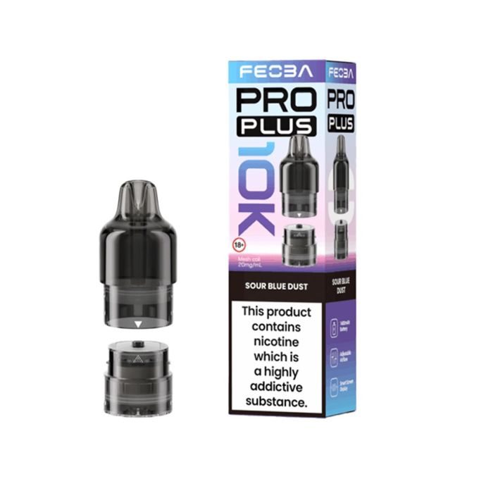 Feoba Pro Plus Pre-Filled Pod 10,000 - Sour Blue Dust