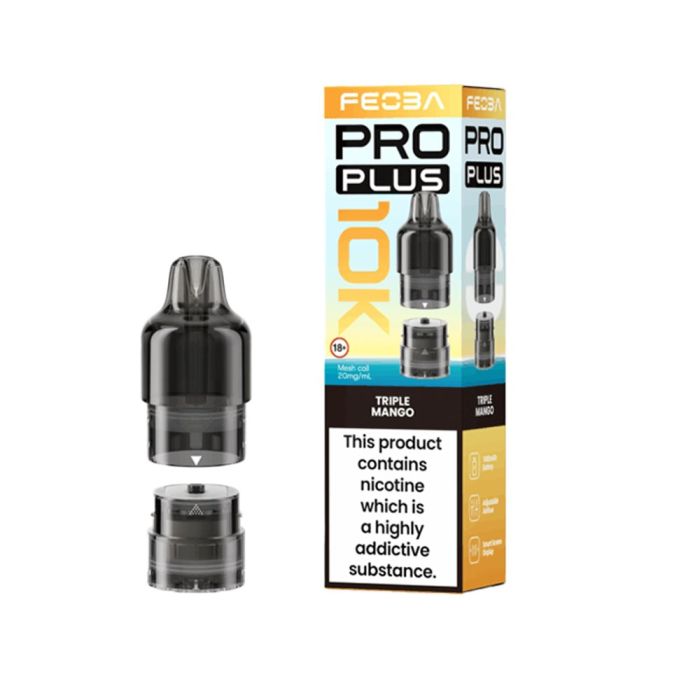 Feoba Pro Plus Pre-Filled Pod 10,000 - Triple Mango
