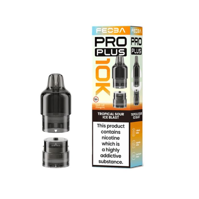Feoba Pro Plus Pre-Filled Pod 10,000 - Tropical Sour Blast