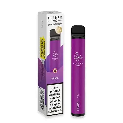 Elf Bar 600 Disposable Vape 10mg - Evolution Vapes