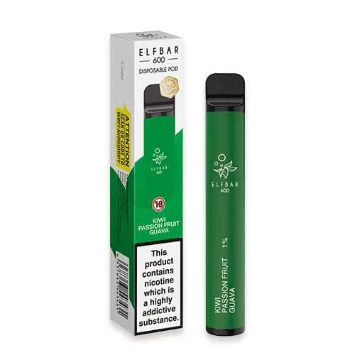 Elf Bar 600 Disposable Vape 10mg - Evolution Vapes