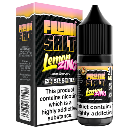 Frunk Lemon Zing 10ml Nic Salts