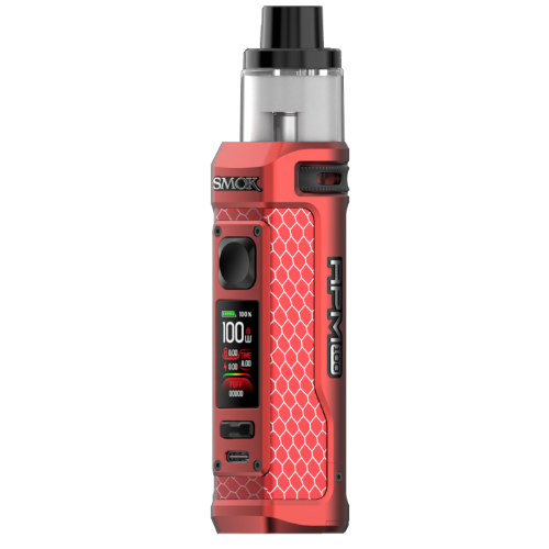 Smok RPM 100 Kit - Matte Red - Evolution Vapes