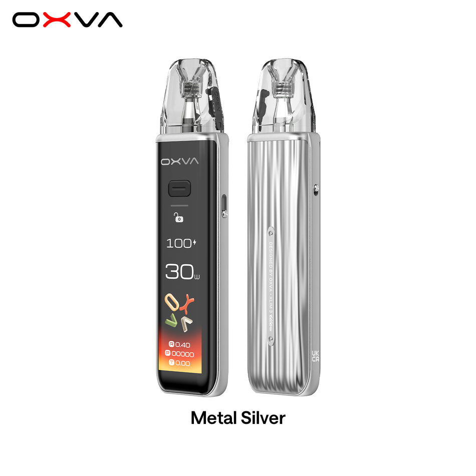 OXVA Xlim 3 Ultra Kit  Metal Silver