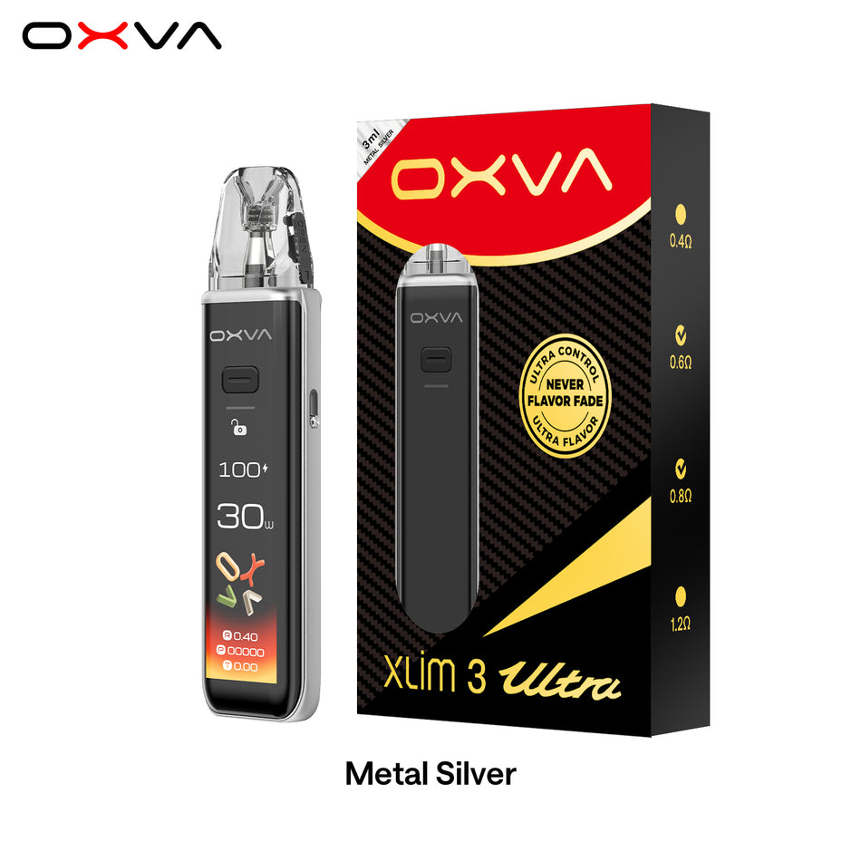 OXVA Xlim 3 Ultra Kit  Metal Silver