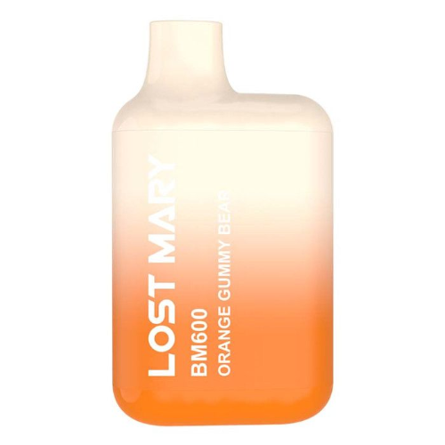 Lost Mary Disposables BM600 - Orange Gummy Bear - 20mg Evolution Vapes