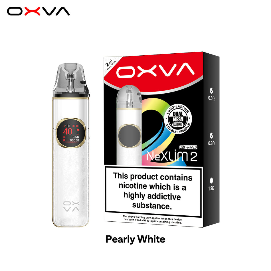 OXVA NeXLIM 2 Kit Pearly White