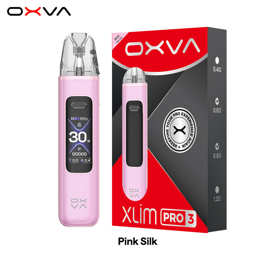 OXVA Xlim Pro Kit 3 Pink Silk