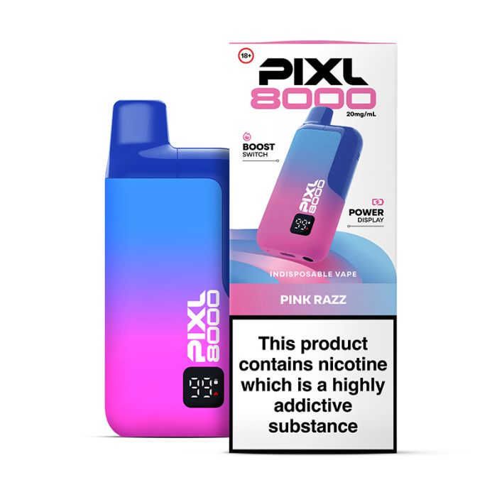 PIXL 8000 Prefilled Kit - Pink Razz
