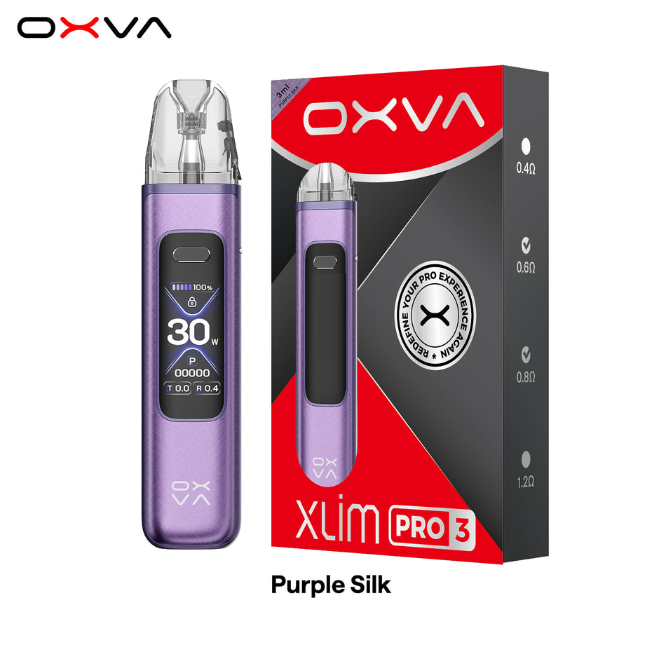 OXVA Xlim Pro Kit 3 Purple Silk