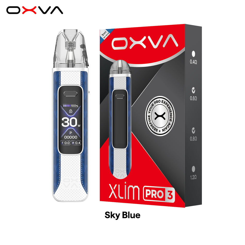 OXVA Xlim Pro Kit 3 Sky Blue