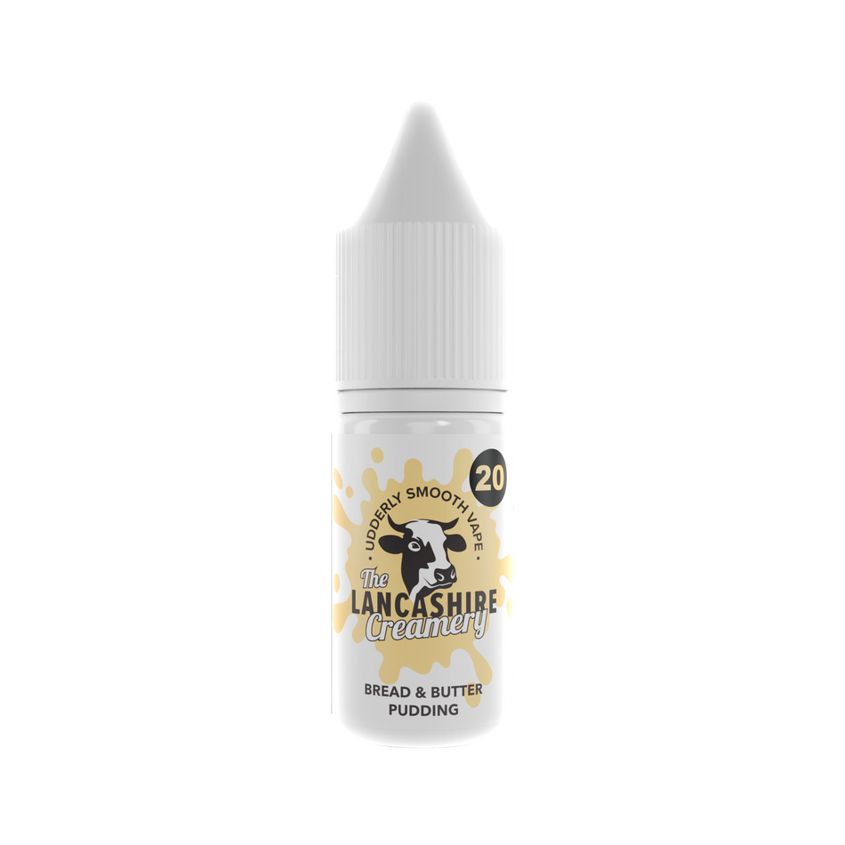 The Lancashire Creamery  -  Bread Butter Pudding 10ml Nic Salt