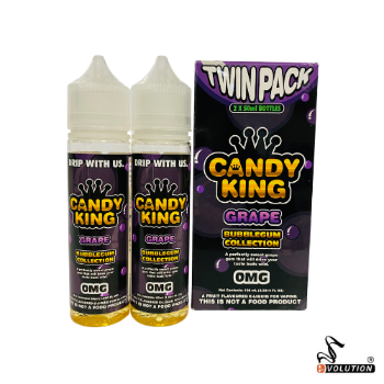 Candy King Bubblegum Twin Pack (100ml Total) (6984330543262)