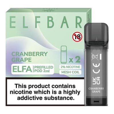 Elf Bar Elfa Prefilled Pods - Evolution Vapes