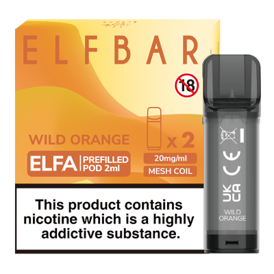 Elf Bar Elfa Prefilled Pods - Evolution Vapes