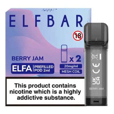 Elf Bar Elfa Prefilled Pods - Evolution Vapes